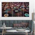 thumbnail image 1 of Fleurs Brunes sur Planète Alien - Impression sur Toile Florale, 1 of 4
