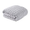 thumbnail image 2 of Extra Large Bath Towel, 55 x 27.55 Inches, Super Soft & Absorbent, Quick Drying, Lightweight Flannel Material, 1-Piece Multicolor Towel, 2 of 6