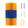 thumbnail image 2 of Cepillo rascador para ganado, cepillo resistente para vacas, ciervos y alces. amarillo azul, 2 of 9