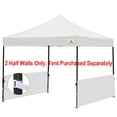 thumbnail image 2 of Half Walls para tienda de campaña plegable ABCCANOPY, blanca, 2 paquetes, 2 of 5