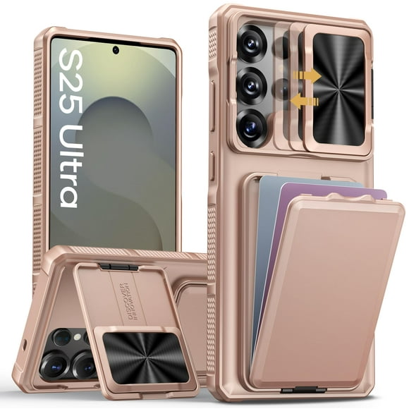 Funda de teléfono SSLOTSCASE para Samsung Galaxy S25 Ultra con cartera