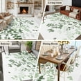 thumbnail image 5 of Large Area Rugs for Living Room Bedroom, Sage Green Leaves 8'x10' Rug Washable Carpet Runner Indoor Outdoor, Summer Botanical Non Slip Floor Mats Rug for Kitchen, Patio, 5 of 8