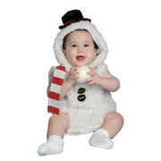 Dress Up Am-rique 361-0-6 peluche de b-b- Snow Man Costume - Taille 0-6 mois