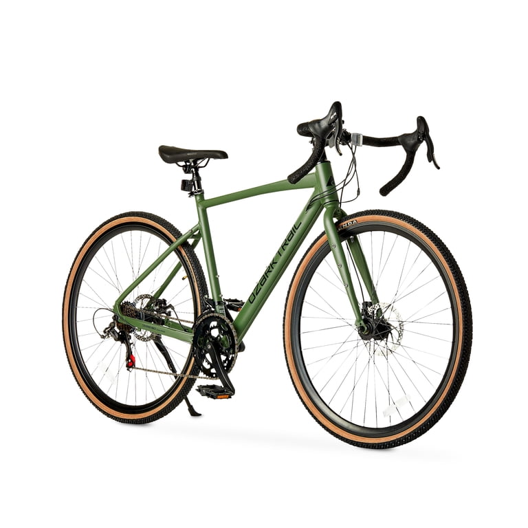 Ozark Trail G.1 Explorer 700C Drop Bar Gravel Bike, Green photo 2