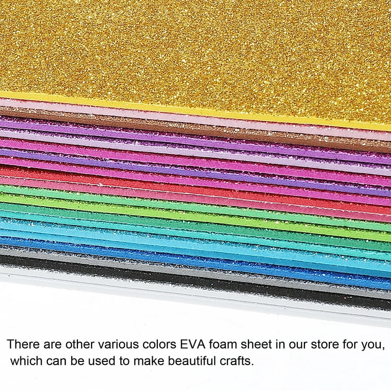 Glitter EVA Self Adhesive Foam Variety Pack