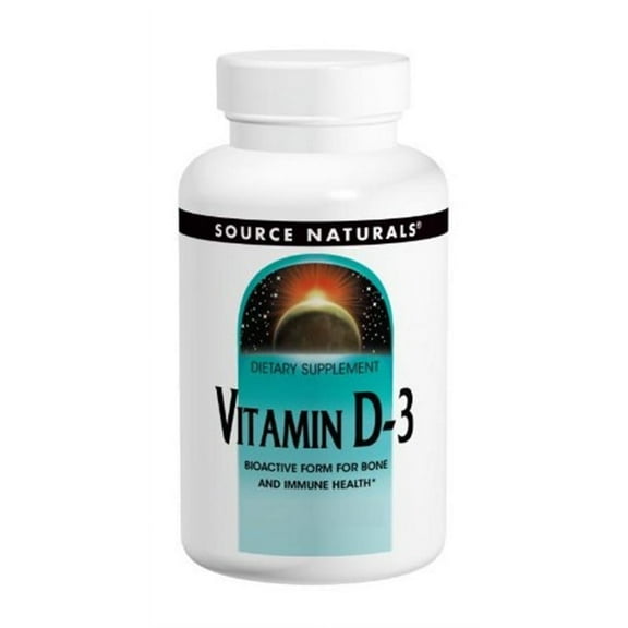 Source Naturals Vitamin D-3 10000 Iu 240 Softgel