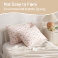 thumbnail image 5 of Ntbay 2 Pack Natural Jersey Cotton Toddler Pillowcases, Soft and Breathable Travel Pillow Cases with Envelope Closure, 13" x 18", Pink Floral, 5 of 5