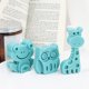 thumbnail image 2 of Molde de silicona animal, molde de vela de silicona Diy, molde 3d (búho) Afortunado Sencillez, 2 of 3