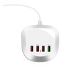 thumbnail image 1 of Charging Station For Multiple Devices,Quick Charge 3.0 Fast Charger Adapter 8 USB Charger Station Type C Phone Charger For Multiple Devices ,Easy to Use, 1 of 5