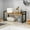 Black D, variant on sruoe Cabinet Organizer, Kitchen Storage Rack, Kitchen Counter Shelves Clearance, Spice Rack, Cabinet Countertop Shelves, Portable Small Free Standing Storage Rack Shelving