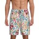 thumbnail image 1 of Fotbe Trendy Floral Design Pantalones Cortos de Pijama para Hombre, Ropa de Dormir, Pantalones de Pijama Cortos para Hombre-Large, 1 of 6