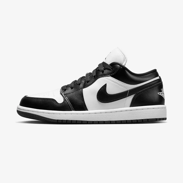 Ni - ke Ni - ke Women's Air Jordan 1 Low Shoes Black White Panda DC0774-101