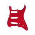 thumbnail image 2 of Musician's Gear 3 Single-Coil Pearloid Pickguard Red, 2 of 2