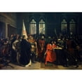 thumbnail image 3 of Stefano Ussi 14x11 Black Modern Framed Museum Art Print Titled - Expulsion of the Duke of Athens (1860), 3 of 5