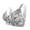 Black 0820S, variant on Daisy Front Closure Bras for Older Women Plus Size No Underwire Seamless Jelly Bra Full Coverage Comfort Wireless Bralettes Leopard Printed Beige 36