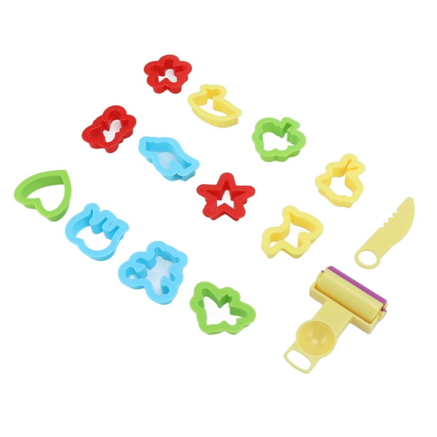 Ccdes Modeling Clay Molds ABS Plastic Material Easy Cleanable DIY Educational Relaxing Animal Shape Cutters For Home School Modeling Clay