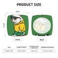 thumbnail image 6 of Lsque Cool Skateboarding Bulldog Printed Square Couch Cushion Covers, Floral Sofa Cushion Covers Replacement, Stretch Couch Covers for Couch-16.9in, 6 of 9