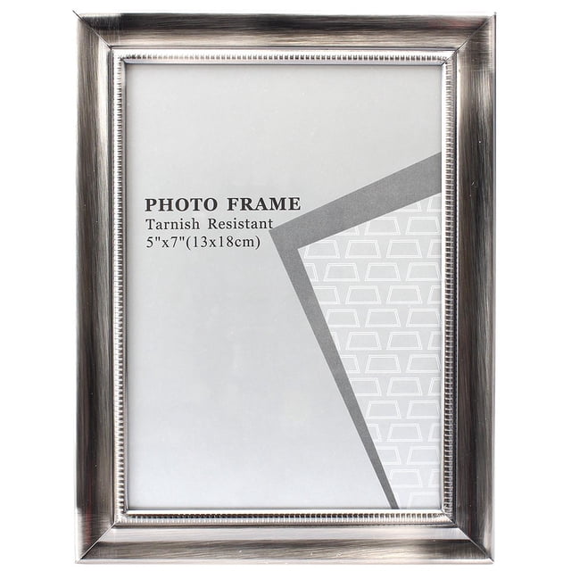 SET PORTARRETRATO 5X7 ASK PLATA 3 PZS 21X1.5X15.5CM plateado 21X1.5X15.5CM Hodeco