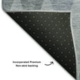 thumbnail image 3 of Addison Rugs Mayfield Washable Transitional Geometric Denim Rectangle Rug, 10' x 14', 3 of 6