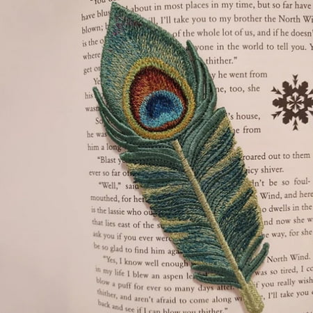

Feather Bookmark Feather Embroidery Bookmark 1pc Office&Craft&Stationery