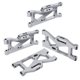 thumbnail image 4 of Kit de brazo oscilante delantero + trasero, piezas de mejora de metal para coche Wltoys 144001 1/14 4WD RC (titanio) NikouMX Deportes, 4 of 8