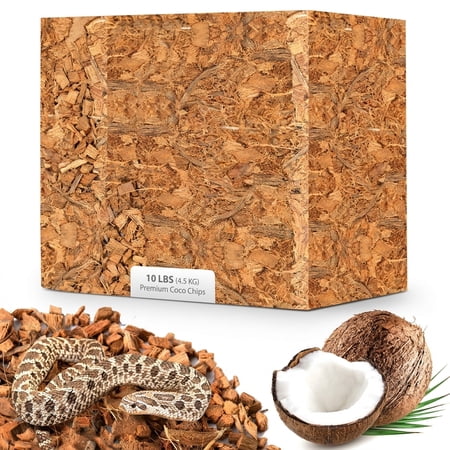 72 Quart Reptiles Coconut Csubstrate Coco Husk Bedding For Ball Python Snakes Geckos Lizards Tortoises Frogs | Terrarium Tanks