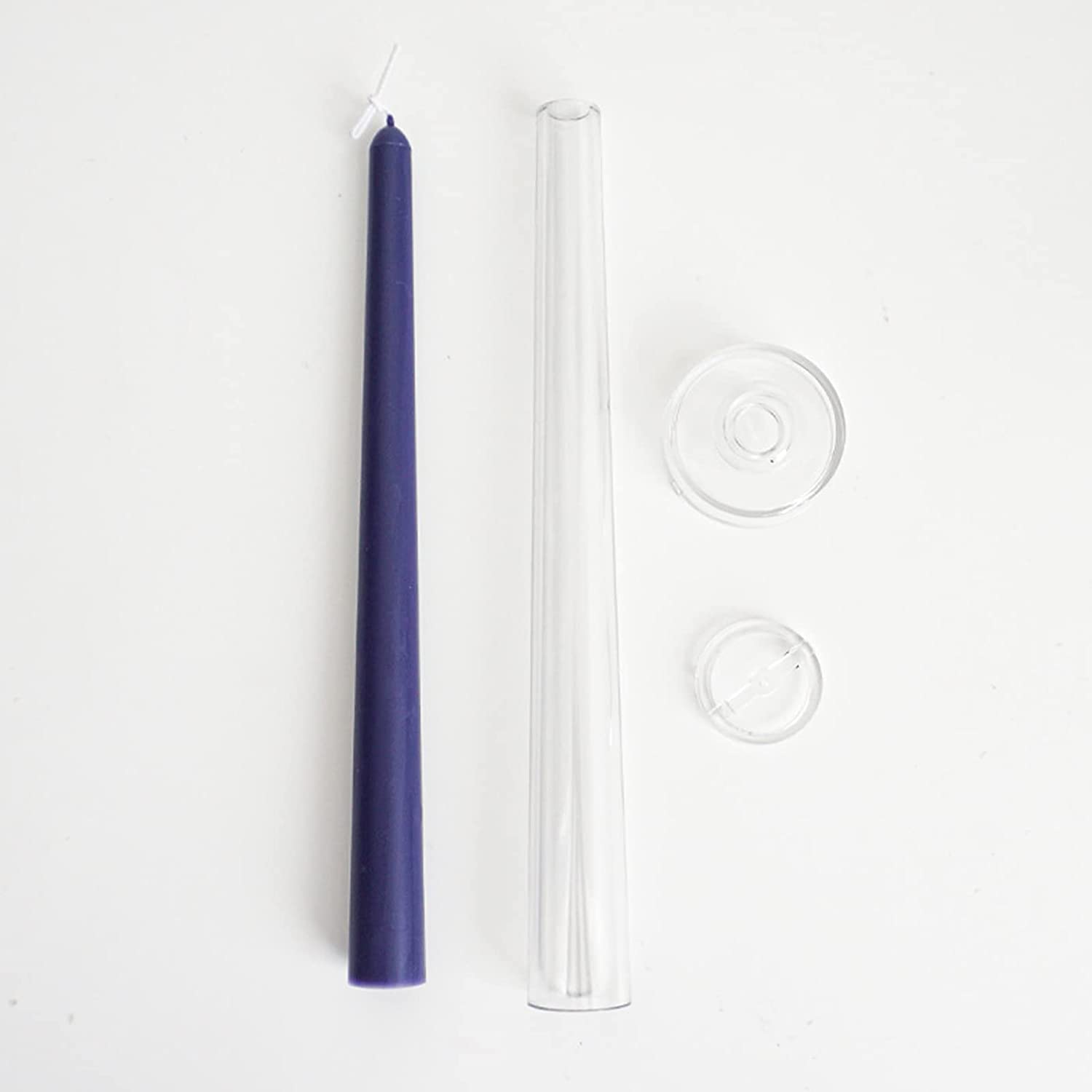 2Pack Candle Taper Mold 10.2 Inch Large Tapered Molds Candle Making Supplies Wedding Classic Dinner Candle Mold