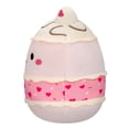 thumbnail image 4 of Squishmallows Official 5 inch Brinya the Pink Cake With Heart Sprinkles - Child's Ultra Soft Stuffed Plush Toy, 4 of 6