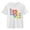White, variant on Piuwrlz Girls Short T-Shirts Kids Graphic Shirts Tops Cotton Pullover Blue Size 5 Years