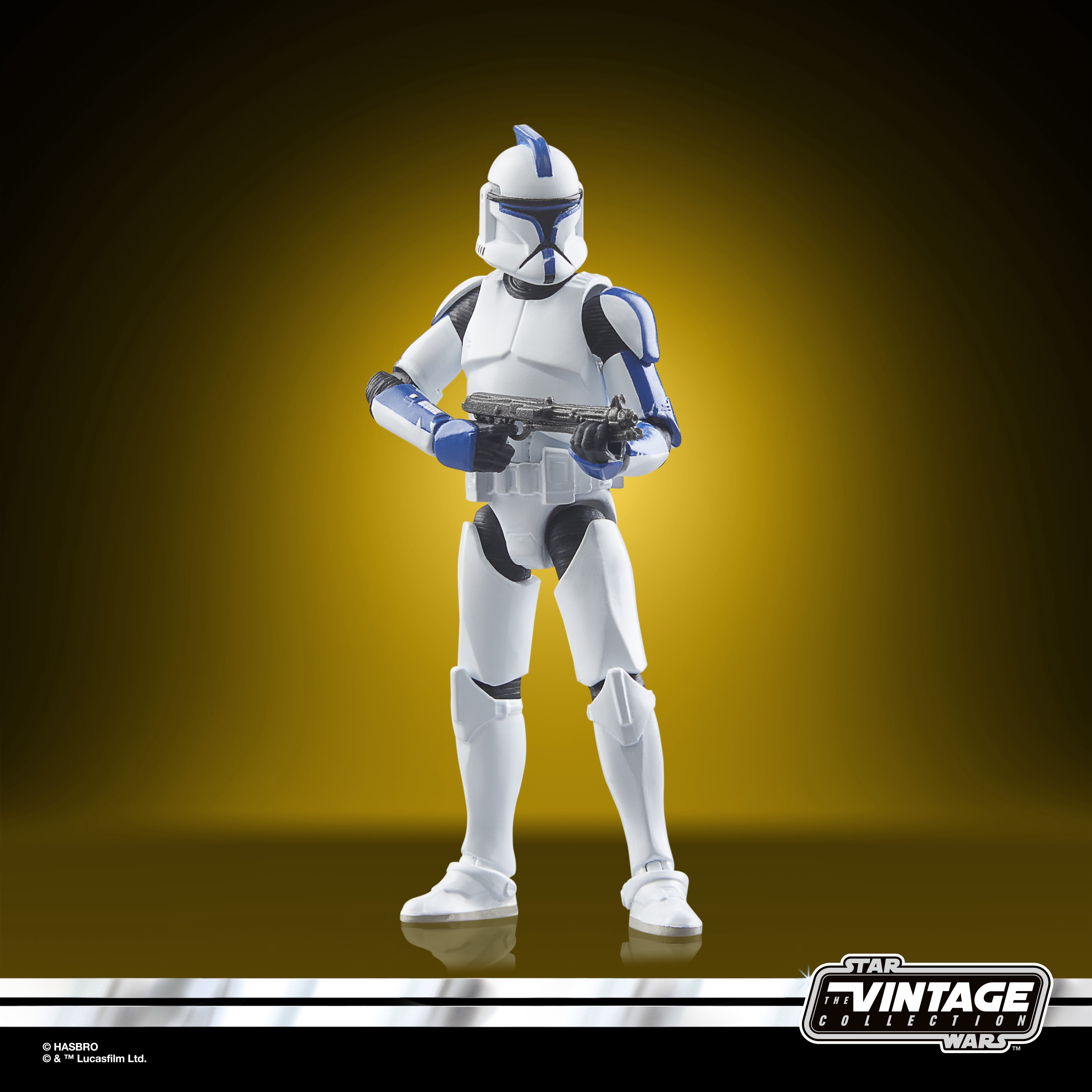 Star Wars The Vintage Collection Clone Trooper Lieutenant (Teth) Action Figure (3.75”)