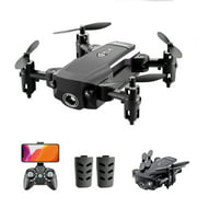 KK8 Mini Drone RC Quadcopter 15mins Flight 360 Degree Flip 6- Gyro Altitude Hold Headless Remote Control for Kids or Adults Training 2 Battery