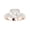 rose-gold, variant on 2.25 Carat Platinum LAB GROWN Diamond Halo Style Baguette & Pave Set Round Princess Cut Diamond Engagement Ring (E-F Color, VS1-VS2 Clarity) Size: 9
