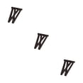 thumbnail image 3 of Yuarrent Placa de número de casa de Metal duradera y resistente al óxido, decoración de puerta, decoración de puerta impecable B17--W Type1 NO1, 3 of 6