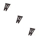thumbnail image 2 of Ounissouiy Letras de Metal para casa, placa de puerta decorativa de hierro fácil de instalar, duradera y resistente al óxido, B17--W Type1 NO1, 2 of 6