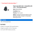 thumbnail image 2 of Front Lower Ball Joint - Compatible with 1975 - 1979 Chevy Nova 1976 1977 1978, 2 of 2