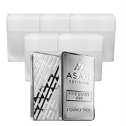 ASAHI INDUSTRY Lot of 100 - 1 oz Asahi Silver Bar .999 Fine