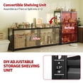 thumbnail image 4 of 60"H 4-Tier Heavy Duty Garage Shelving Unit, 2400 LBS Industrial Storage Rack, 48"W x 24"D Adjustable Metal Shelves for Basement, Warehouse & Pantry, 4 of 8