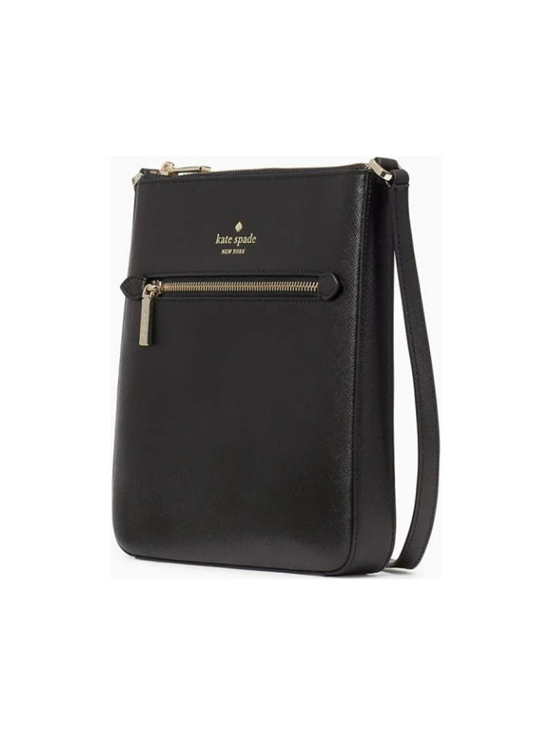 Kate Spade Sadie North South Black Saffiano Leather Crossbody Bag