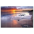 thumbnail image 1 of Sunset Picture Ceramic Tile Mural Kitchen Backsplash Bathroom Shower, 405967-L64, 1 of 3