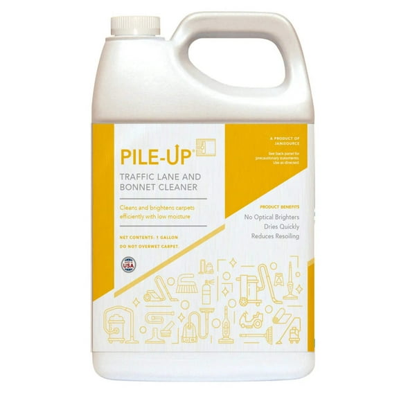 PileUp TLC: Traffic Lane & Bonnet Cleaner 8oz/Gal Super Concentrate, 1 Gallon