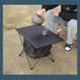 thumbnail image 4 of Portable Camping Aluminum Alloy Folding Table Multifunctional Light Weight Table Outdoor Picnic Fishing Barbecue Table, 4 of 5