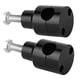 thumbnail image 5 of Pair 25mm Lift Handlebar Riser Aluminium Alloy for Motorcycle Modification (Black), 5 of 5