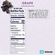 Pedialyte Electrolyte Powder, Grape, 8 Powder Packets