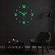 thumbnail image 2 of Pegatinas luminosas para reloj de pared sin marco, decoración de pared grande de bricolaje, pegatinas 3D creativas, para sala de estar, oficina,, 2 of 8