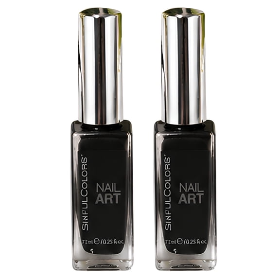 Sinful Colors Nail Art Specialized Nail Polish - 0.25 oz - 1639 Time Off - 2 Pack