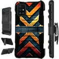 thumbnail image 1 of WORLD ACC LuxGuard Holster Case Compatible with Samsung Galaxy A71 4G Hybrid Phone Cover (Metal X), 1 of 1