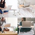 thumbnail image 3 of Costway Ordinateur Portable Pliant Table Bureau Plateau de Lit Réglable Support W / Ventilateur, 3 of 10