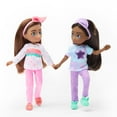 thumbnail image 4 of Hey Bestie Mia & Zoe Slumber Party Set of 2 (5.5-inch) Bendable Dolls, Brown Hair & Blue Eyes, Ages 3 & Up, 4 of 10