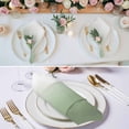 thumbnail image 2 of Sage Green Ombre Cloth Napkins, Modern Sage Green Abstract Art Washable and Reusable Dinner Napkins Set of 6, Table Napkin for Kitchen Party Birthday Wedding Hotel Housewarming 20"x20", 2 of 8
