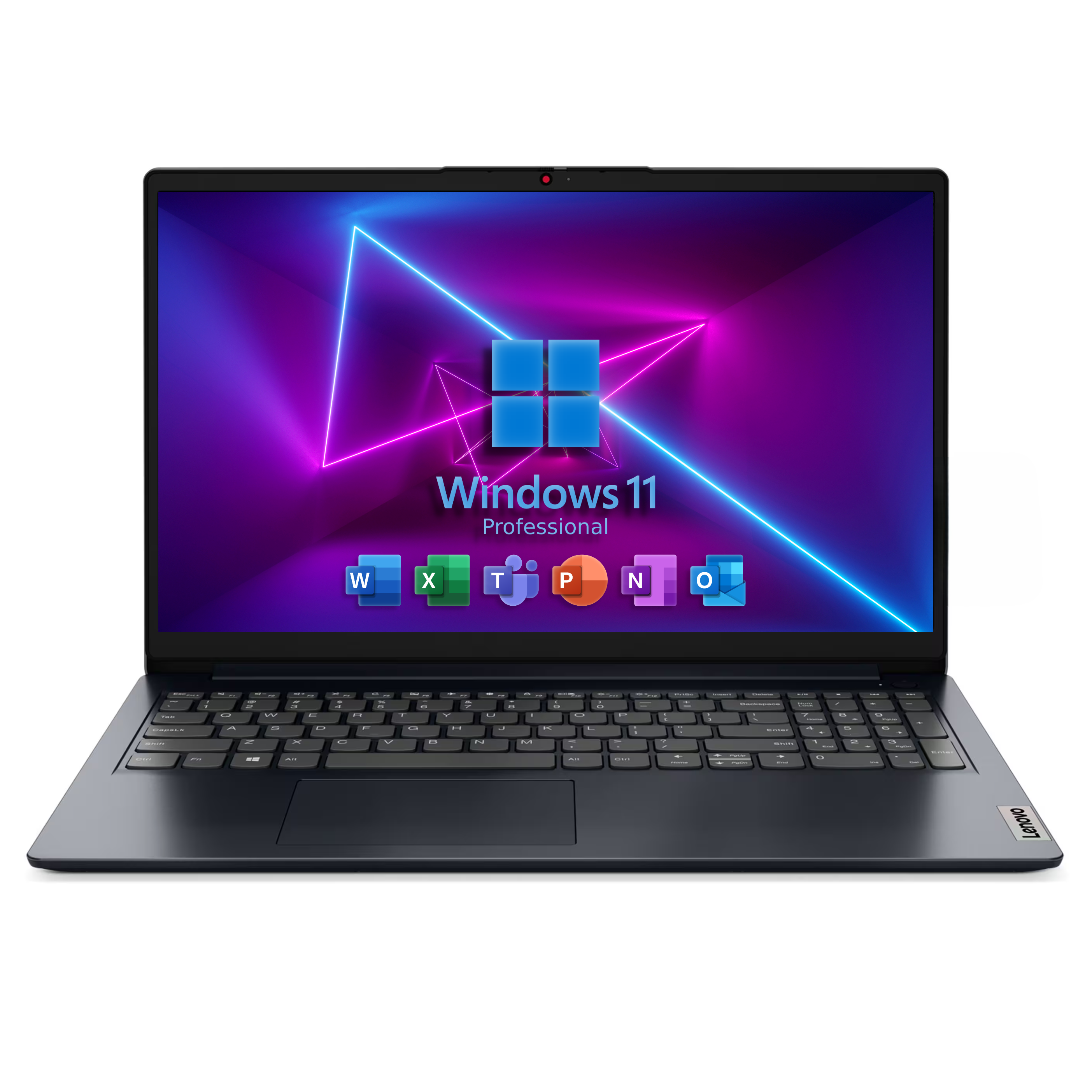 Lenovo Professional Laptop 15.6 inch FHD Touchscreen, 13th gen Intel Core i5, 8GB RAM, 512GB PCIe SSD, Microsoft Office Lifetime License, Windows 11 Pro